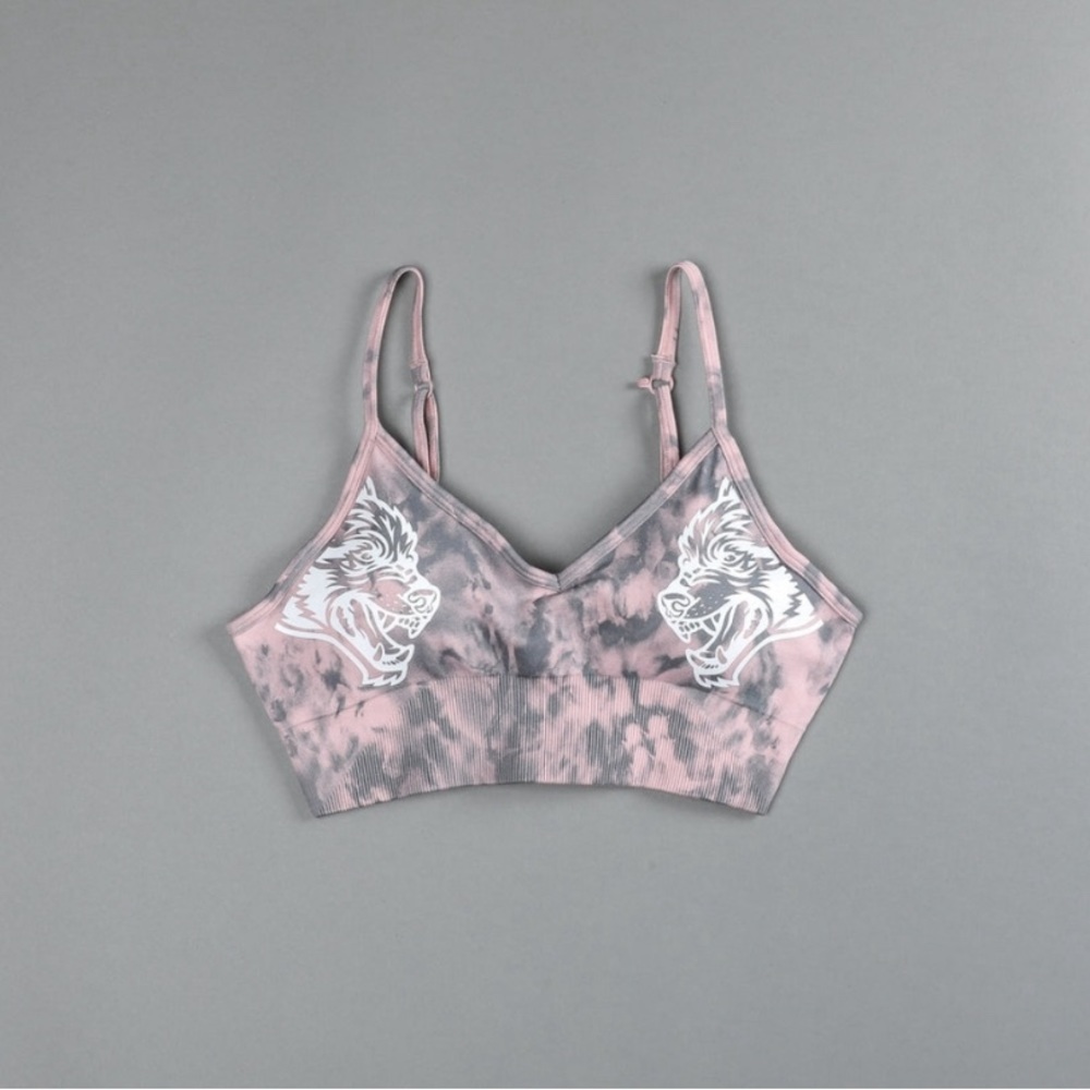 DARC SPORT EVERSON PINK AND GREY BRA